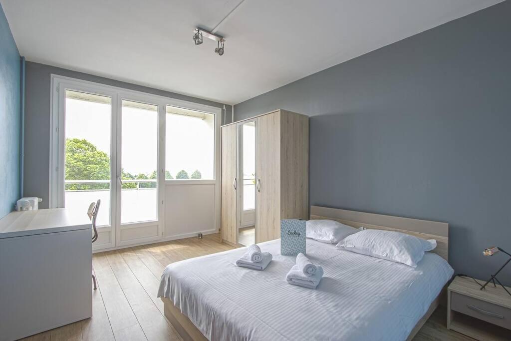 Appart 3 Chambres - 6 Personnes - Memorial - Universite Caen Exterior foto